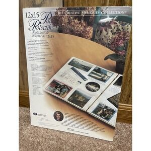 Creative Memories 12x15 Page Protectors 16 Sheets New Sealed Scrapbook